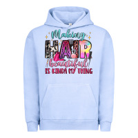Pigment Grape Ice making hair beautiful is kinda my thing Urban Hoodie - LillyAllenDesigns