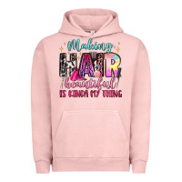 Pigment Salmon making hair beautiful is kinda my thing Urban Hoodie - LillyAllenDesigns