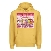 Antique Gold christmas calories no cuentan Premium Hoodie - MaliasSmallBusiness