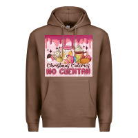 Chestnut christmas calories no cuentan Premium Hoodie - MaliasSmallBusiness