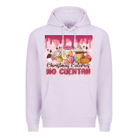 Lilac christmas calories no cuentan Premium Hoodie - MaliasSmallBusiness