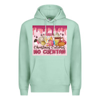 Seafoam christmas calories no cuentan Premium Hoodie - MaliasSmallBusiness
