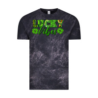 Cloud Black lucky vibes Vintage Tee - RanaPortraitStore