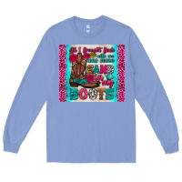 Colony Blue all i brought back with me was some sand in my boots tumbler Long Sleeve Tee - HRA Design Shop
