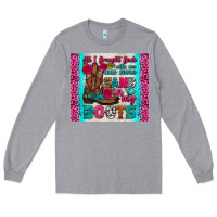 Heather Grey all i brought back with me was some sand in my boots tumbler Long Sleeve Tee - HRA Design Shop