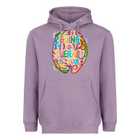 Lavender going to therapy is cool Heavyweight Hoodie - NancyCooperArtShop