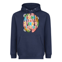 Navy going to therapy is cool Heavyweight Hoodie - NancyCooperArtShop