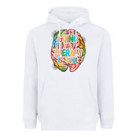 White going to therapy is cool Heavyweight Hoodie - NancyCooperArtShop