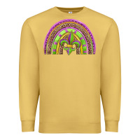 Antique Gold mardi gras rainbow Premium Sweatshirt - Jasminsmagicworld