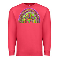 Cardinal mardi gras rainbow Premium Sweatshirt - Jasminsmagicworld