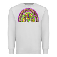 Dove Grey mardi gras rainbow Premium Sweatshirt - Jasminsmagicworld