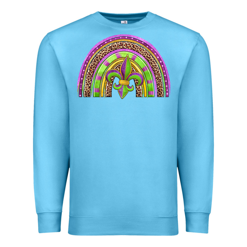 Mardi Gras Rainbow Premium Sweatshirt by Jasminsmagicworld | Teevron