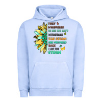 Pigment Grape Ice inspirational flower and quote design Urban Hoodie - LillyAllenDesigns