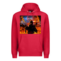 Cardinal western firefighters Premium Hoodie - MaliasSmallBusiness