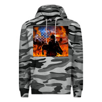 Slate Camo western firefighters Premium Hoodie - MaliasSmallBusiness