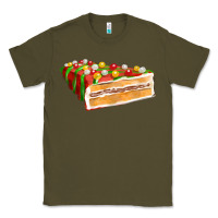 Army Green red christmas cake fa element 1 Classic Tee - FaDigitalArtStudio