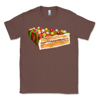 Chestnut red christmas cake fa element 1 Classic Tee - FaDigitalArtStudio
