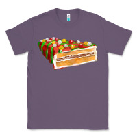 Lavender red christmas cake fa element 1 Classic Tee - FaDigitalArtStudio