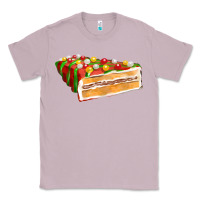 Lilac red christmas cake fa element 1 Classic Tee - FaDigitalArtStudio