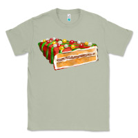 Matcha red christmas cake fa element 1 Classic Tee - FaDigitalArtStudio