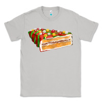 Moon Dust red christmas cake fa element 1 Classic Tee - FaDigitalArtStudio