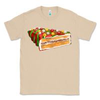 Mushroom red christmas cake fa element 1 Classic Tee - FaDigitalArtStudio