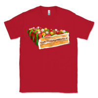 Red red christmas cake fa element 1 Classic Tee - FaDigitalArtStudio