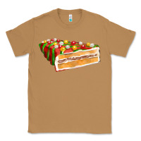 Toasted Coconut red christmas cake fa element 1 Classic Tee - FaDigitalArtStudio