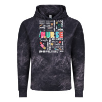 Cloud Black nurse word Vintage Hoodie - JahusDesignShop