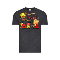 Vintage Black somebody's loud mouth softball mama Vintage Tee - Zillion Design Studio