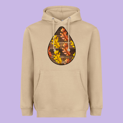 Fall Teardrop Heavyweight Hoodie Designed By Lillyallendesigns