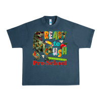 Midnight Navy ready to crush pre school Urban Heavy Tee - texasbilliewilder