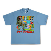 Pebble Blue ready to crush pre school Urban Heavy Tee - texasbilliewilder