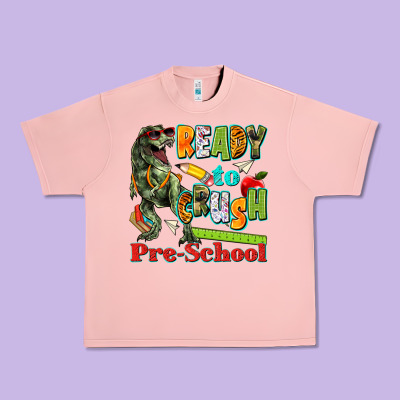 Ready To Crush Pre School Urban Heavy Tee Designed By Texasbilliewilder