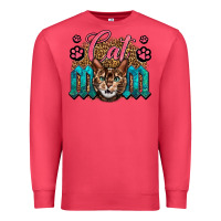 Cardinal Western Cat Mom Premium Sweatshirt - LillyAllenDesigns