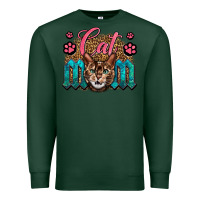 Sports Green Western Cat Mom Premium Sweatshirt - LillyAllenDesigns