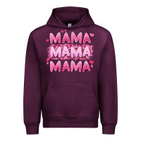 Mauve Wine mama mama mama valentine's day Urban Hoodie - LillyAllenDesigns