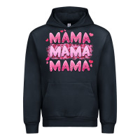Navy mama mama mama valentine's day Urban Hoodie - LillyAllenDesigns
