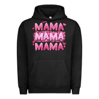 Pigment Black mama mama mama valentine's day Urban Hoodie - LillyAllenDesigns
