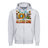 For The Love Of Sunshine Zipper Hoodie | Teevron