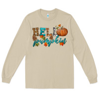 Mushroom hello pumpkin Long Sleeve Tee - HRA Design Shop