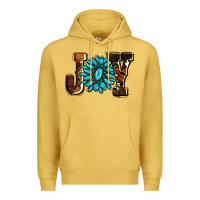 Antique Gold joy with gemstone ado Premium Hoodie - AdoDesignShop