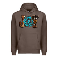 Coffee joy with gemstone ado Premium Hoodie - AdoDesignShop