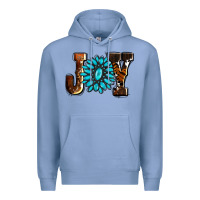 Colony Blue joy with gemstone ado Premium Hoodie - AdoDesignShop