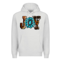 Dove Grey joy with gemstone ado Premium Hoodie - AdoDesignShop