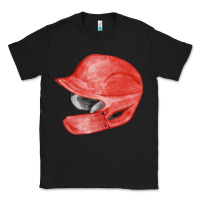 Black red baseball batting helmet fa element Classic Tee - FaDigitalArtStudio