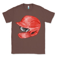 Chestnut red baseball batting helmet fa element Classic Tee - FaDigitalArtStudio