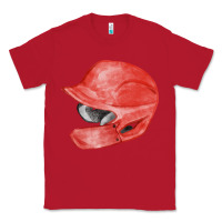 Red red baseball batting helmet fa element Classic Tee - FaDigitalArtStudio