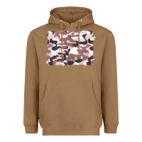 Toasted Coconut milky camouflage Heavyweight Hoodie - BarkalooDesign