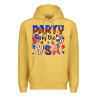 Antique Gold party in the usa Premium Hoodie - NancyCooperArtShop